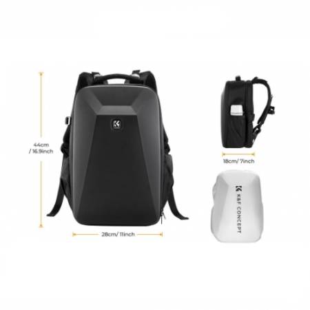 K&F Concept KF4481 Nature Wander 22 l - plecak fotograficzny - wymiary